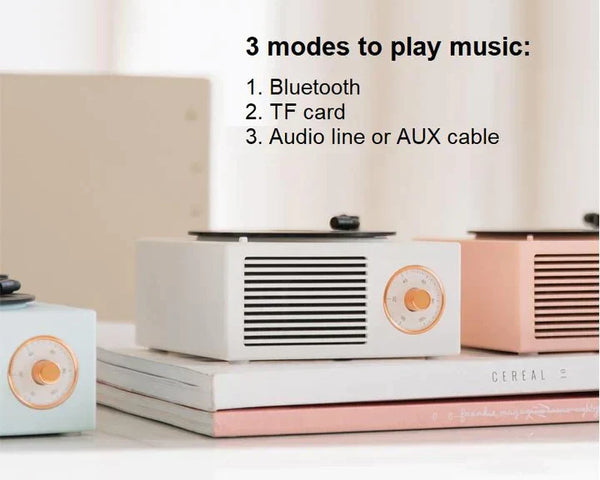 VinylSound™ – Vintage Lautsprecher mit modernem Klang
