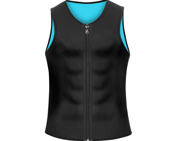 Gynecomastia Compress Zipper Vest