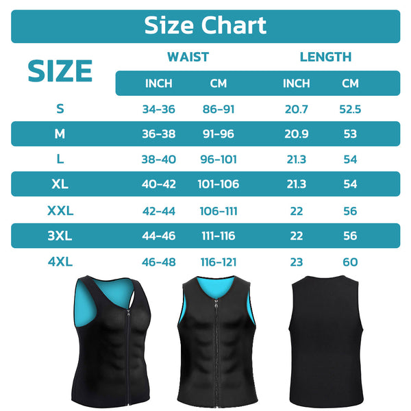 Gynecomastia Compress Zipper Vest