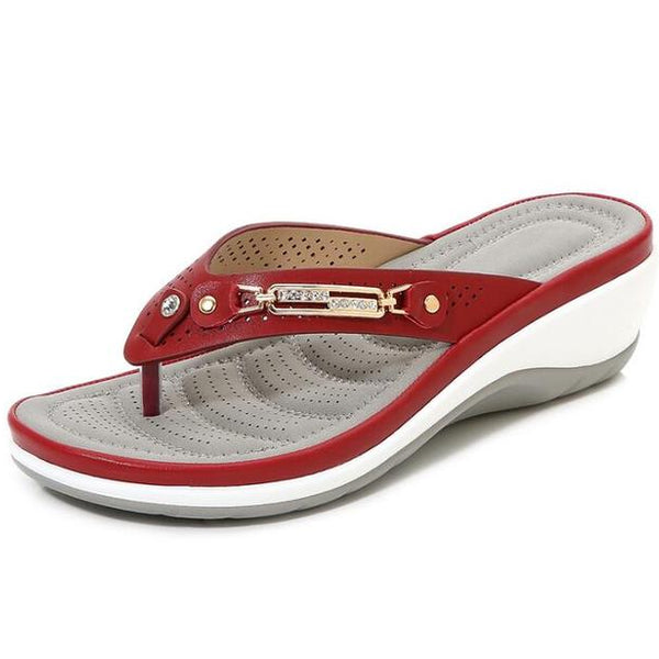 Sabryna - Flache Sandalen aus Mesh