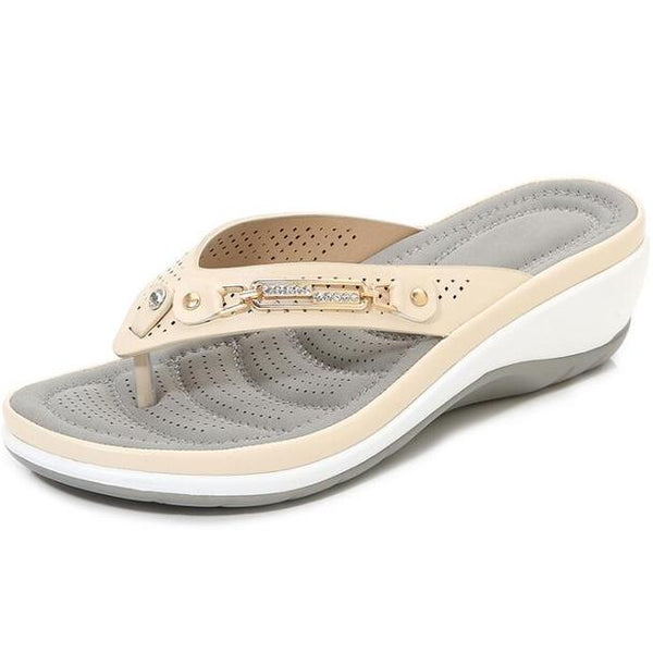 Sabryna - Flache Sandalen aus Mesh