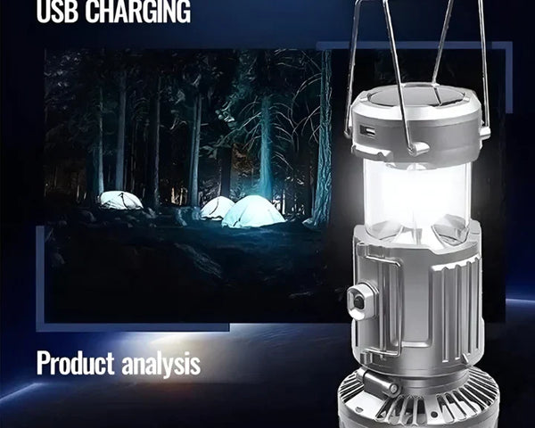 50% Rabatt | CampingPro™ - Bleib cool und gut beleuchtet!