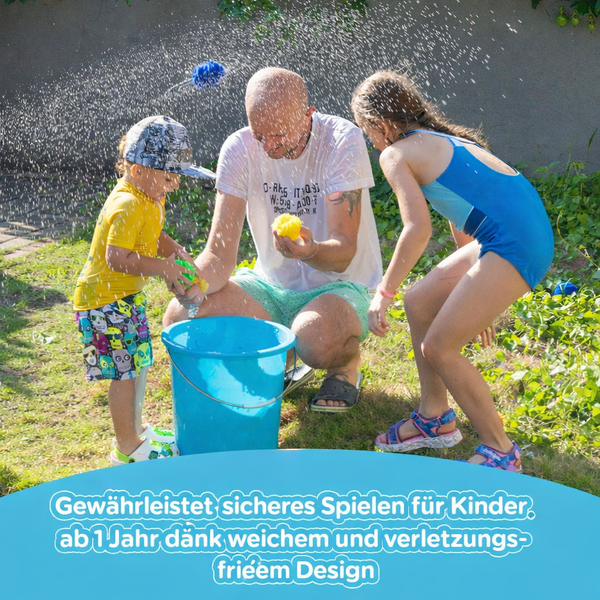20 KiddoSpace Wiederverwendbare Wasser-Schwammbälle (10 kaufen, 10 GRATIS dazu)