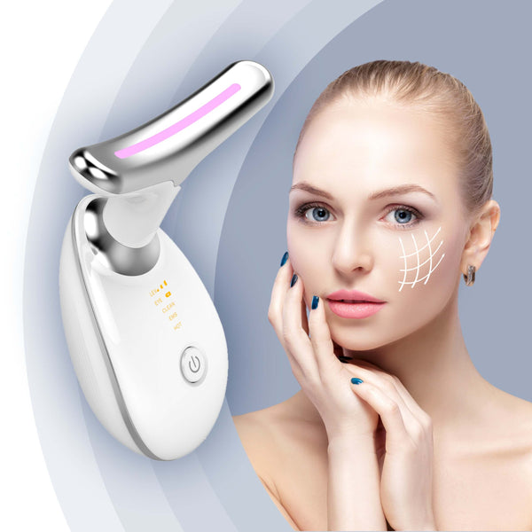 🔥 50% RABATT | LumiLift™ LED Gesichts- & Massagegerät – Für Straffer & Strahlender Aussehende Haut