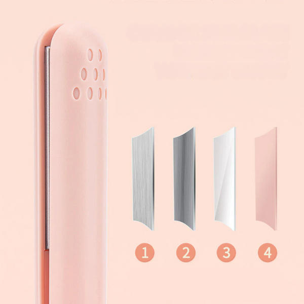 FrostLock™ Mini Haarglätter mit Doppelfunktion für elegante Locken