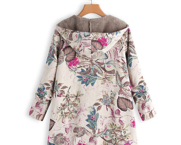 Daniela™ Gemusterte Jacke im Vintage-Stil