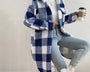 Giovana™ | Karojacke mit Polarfleece