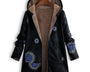 Clover™ Dicke, bedruckte Kaschmir-Jacke