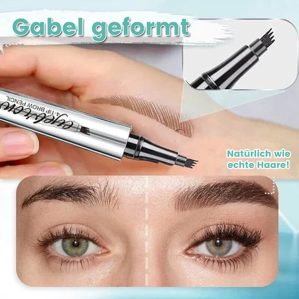 BrowSculpt™ | Wasserdichter 3D Augenbrauenstift mit vierfacher Gabelspitze