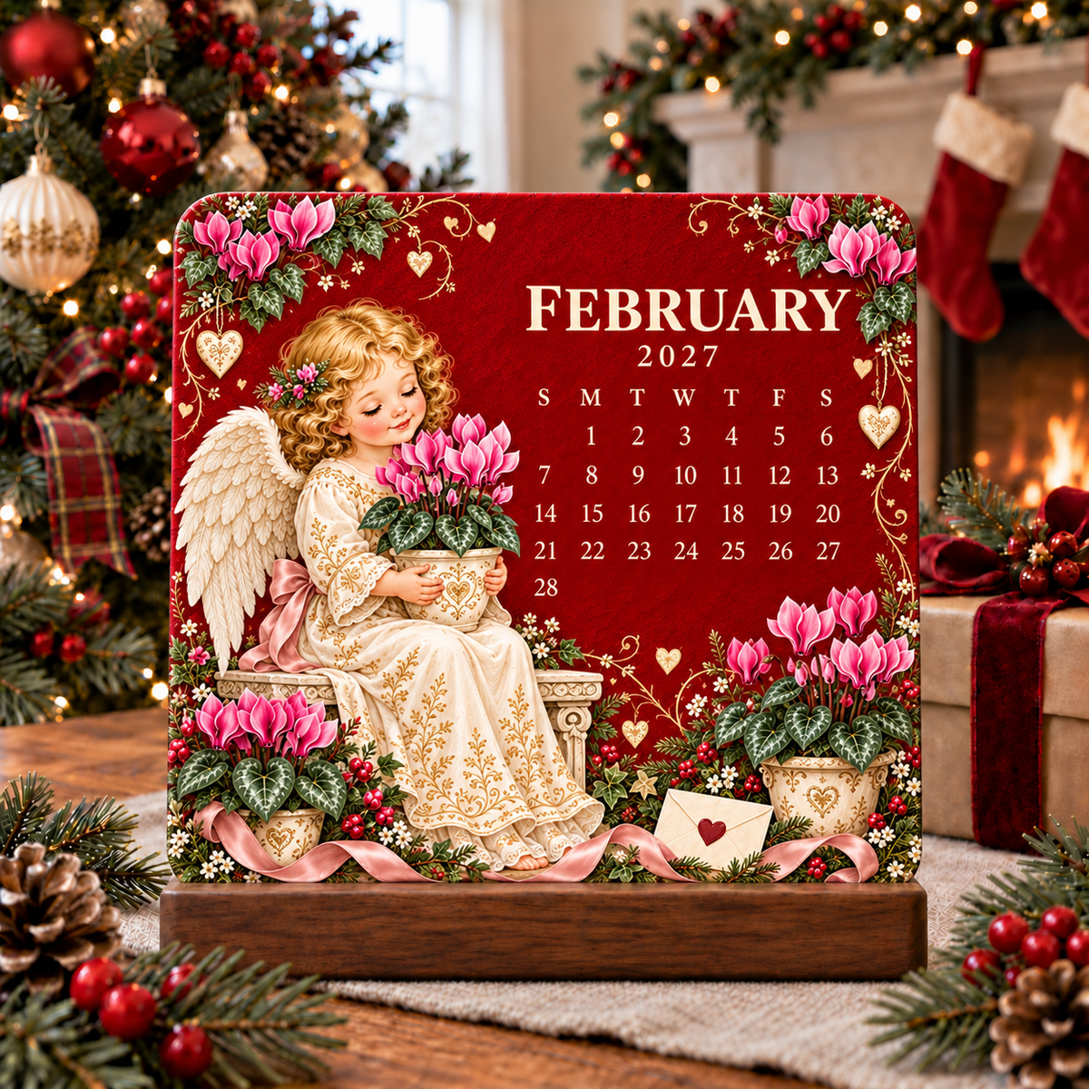 Floravera™ Pflanzbarer Dauerkalender 2027 | 12 Monate voller Blüten