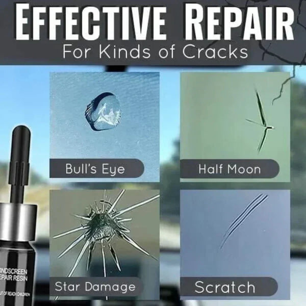 GlassCare™ - Effektives Glasreparaturset für Risse und Kratzer