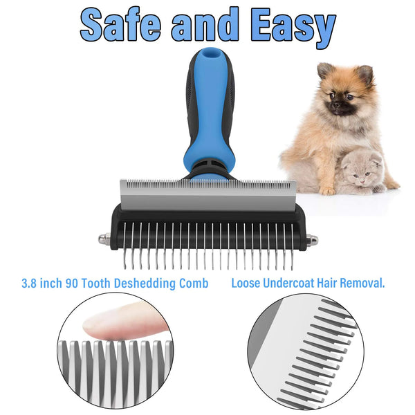 🔥 1+1 GRATIS 🎁 Professionelles Enthaarungs-Tool für Hunde & Katzen