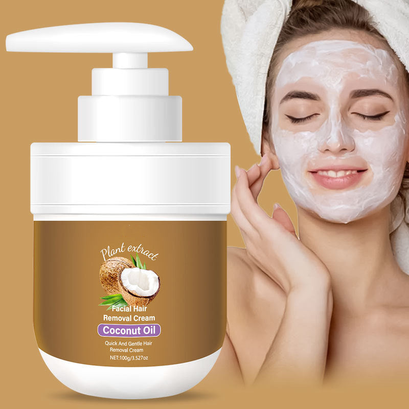 SmoothSilk™ | Gesichts-Enthaarungscreme – Sanft, pflegend & schnell