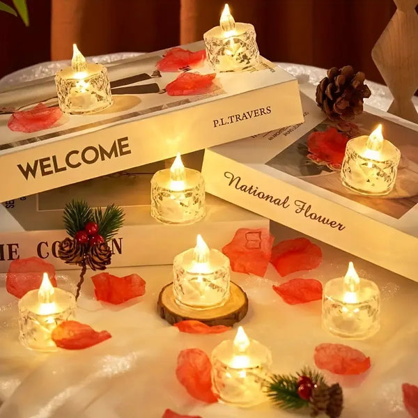 2+1 GRATIS | GlowCandle™ - Flammenlose Kristallkerze [Letzter Tag Rabatt]