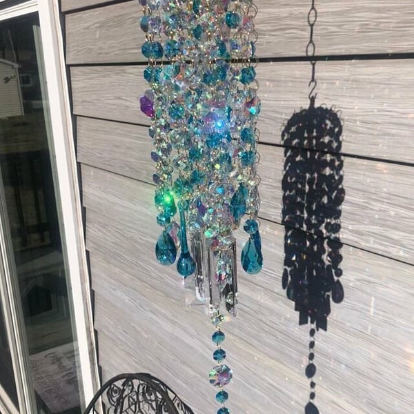 50% RABATT | CrystalChime - Bezauberndes Kristall-Windspiel [Letzter Tag Rabatt]
