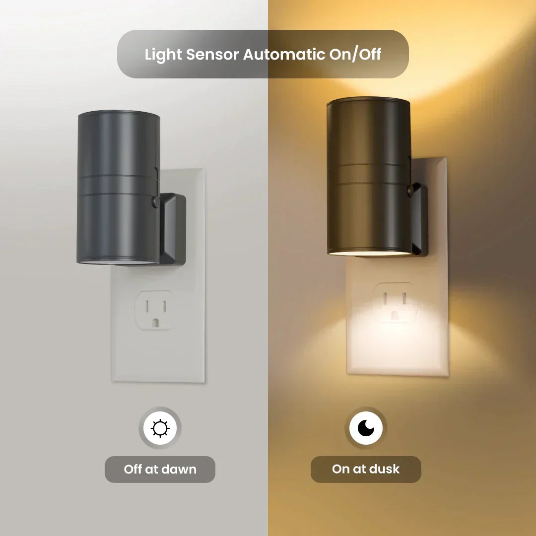 1+1 GRATIS | GlowMere - Dimmbares Nachtlicht zum Einstecken in die Steckdose [Letzter Tag Rabatt]