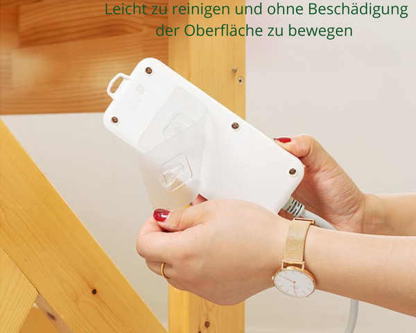 50% RABATT | Doppelseitig klebende Wandhaken (5/10/20 Sets)