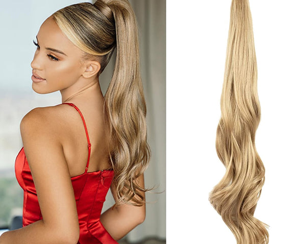 LuxPferdeschwanz | Hochwertige Haarverlängerungen im Welligen Look