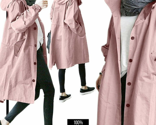 Adeline™ Wasserdichte Jacke mit Kapuze