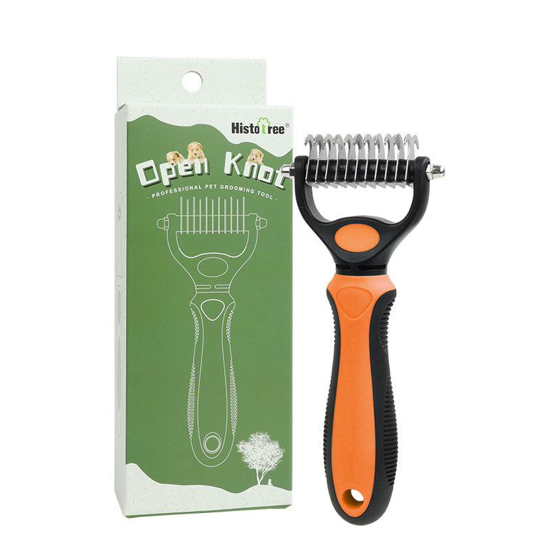 🔥 1+1 GRATIS 🎁 Professionelles Enthaarungs-Tool für Hunde & Katzen