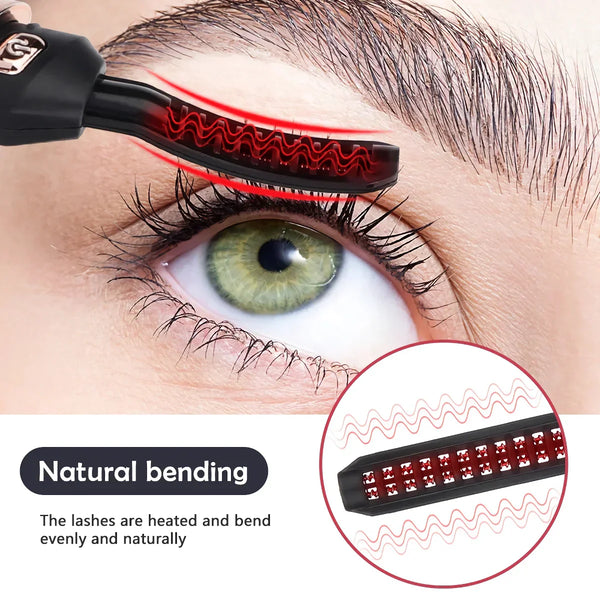 LuxeLash Pro™ | Schnellheizbare USB-wiederaufladbare Wimpernzange