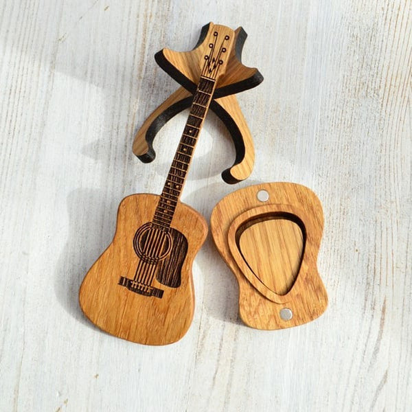 50% RABATT | GuitarHolder™ - Gitarrenplektrenhalter +3 Gratis Plektren [Letzter Tag Rabatt]