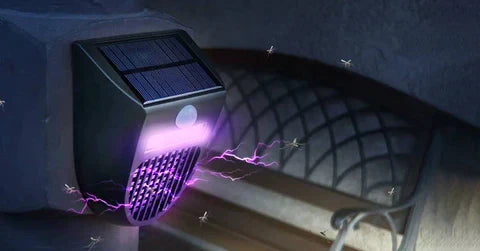 BuzzBuster - Solarbetriebene Mückenabwehrlampe
