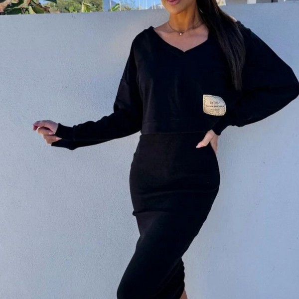 Amary | Vielseitiges Set aus Pullover und Kleid