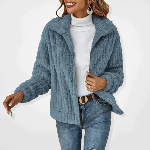 Bodenga™️ | Plüsch-Strickjacke