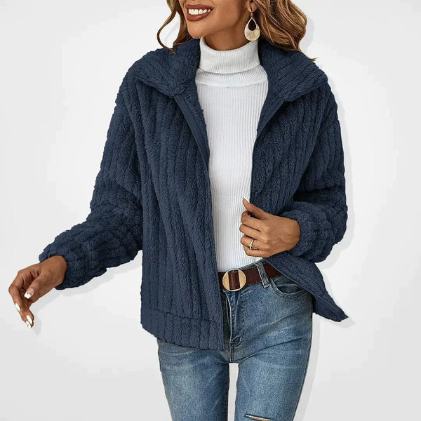 Bodenga™️ | Plüsch-Strickjacke
