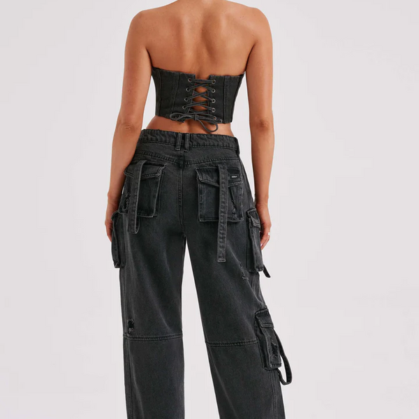 Aria Denim Set