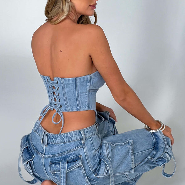 Aria Denim Set