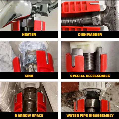 WrenchGrip™ – Praktischer Schlüssel für Spülen | 1+1 GRATIS!