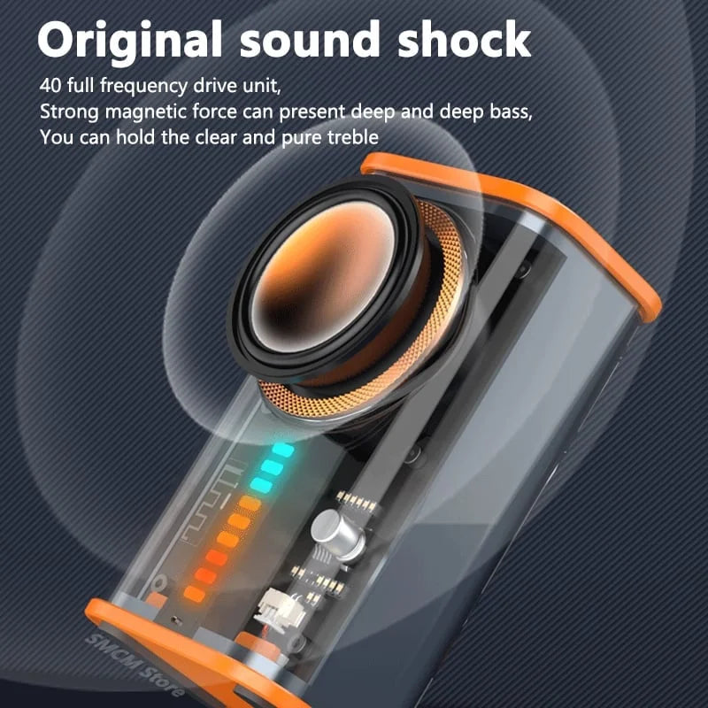 SonicSound™ - Kristallklarer Transparenter Lautsprecher