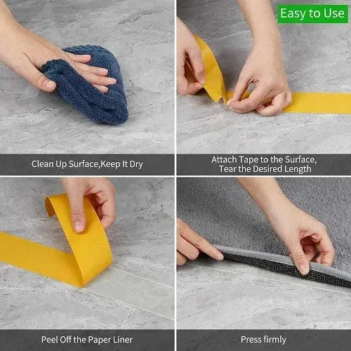 Super Sticky™ | Extra starkes transparentes doppelseitiges Gewebeklebeband