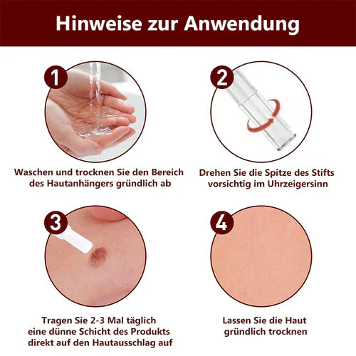 HautKlar™ Tags & Maulwurfsentferner