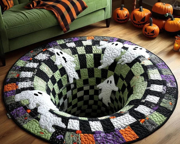 SpookDepth™ 3D Halloween Illusions-Teppich | Schauriger Tiefeneffekt