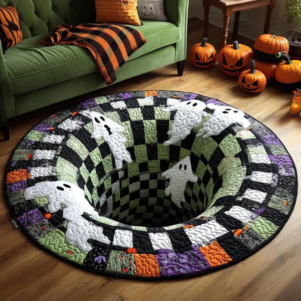 SpookDepth™ 3D Halloween Illusions-Teppich | Schauriger Tiefeneffekt