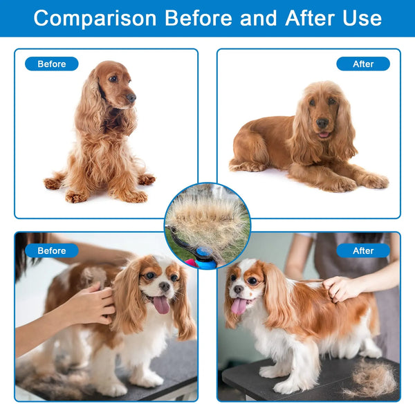 🔥 1+1 GRATIS 🎁 Professionelles Enthaarungs-Tool für Hunde & Katzen