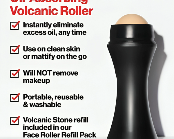 SeidenWalze™ Glanzfreier Gesichtsroller