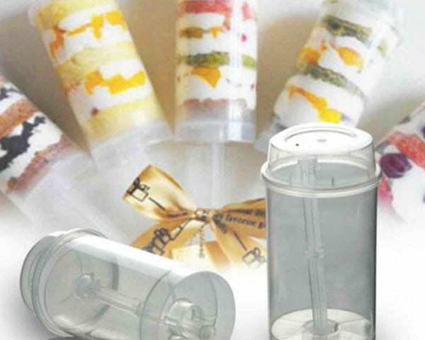CakePop - Tortenbehälter Cupcakes Push Up (50 Stück)