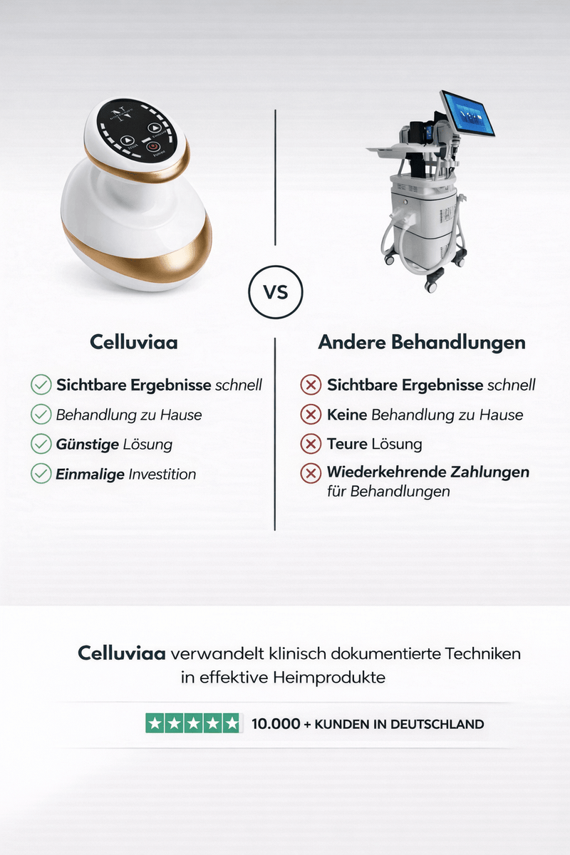 50% Rabatt | Vacumify Cellulite-Stop™ | Glattere & straffere Haut in nur 14 Tagen – von Zuhause aus!