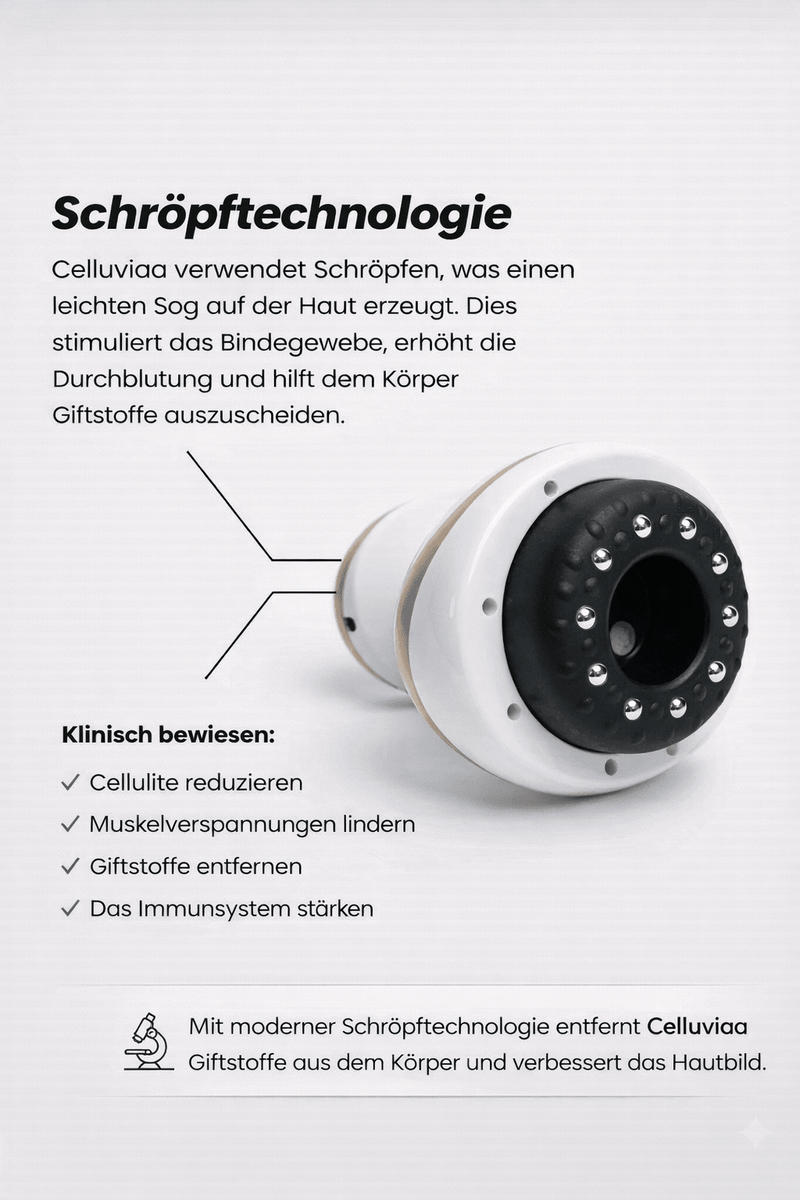 50% Rabatt | Vacumify Cellulite-Stop™ | Glattere & straffere Haut in nur 14 Tagen – von Zuhause aus!