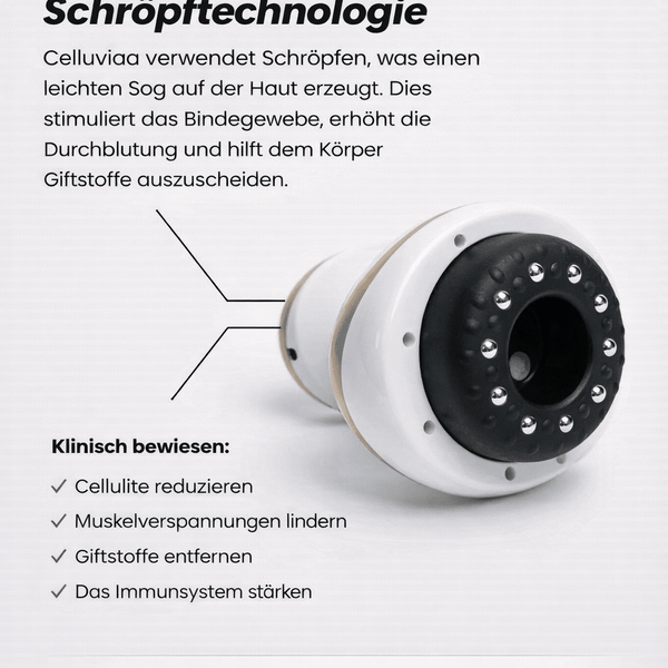50% Rabatt | Vacumify Cellulite-Stop™ | Glattere & straffere Haut in nur 14 Tagen – von Zuhause aus!