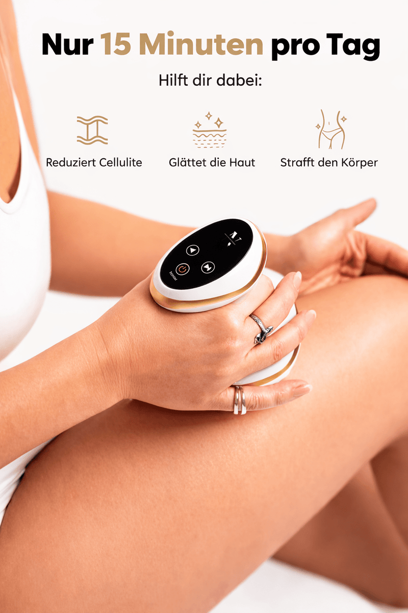50% Rabatt | Vacumify Cellulite-Stop™ | Glattere & straffere Haut in nur 14 Tagen – von Zuhause aus!