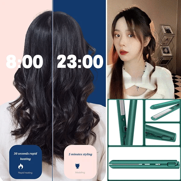 CurlGenie™ Vielseitiges Mini-Locken- und Glätteisen