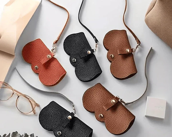 Casia™ Weiches Leder-Sonnenbrillenetui | 50% Rabatt