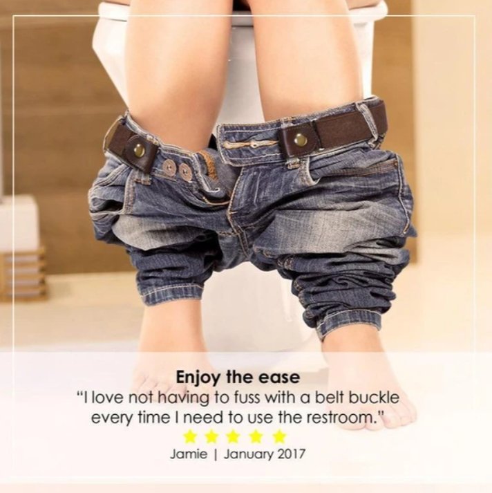 EasyBelt™ - Der unsichtbare Gürtel für ultimativen Tragekomfort! | 1+1 GRATIS!