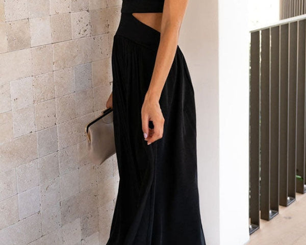 [50% Rabatt] Lorna™ Rollkragen Taille Ausgeschnitten Sommer Midi-Kleid