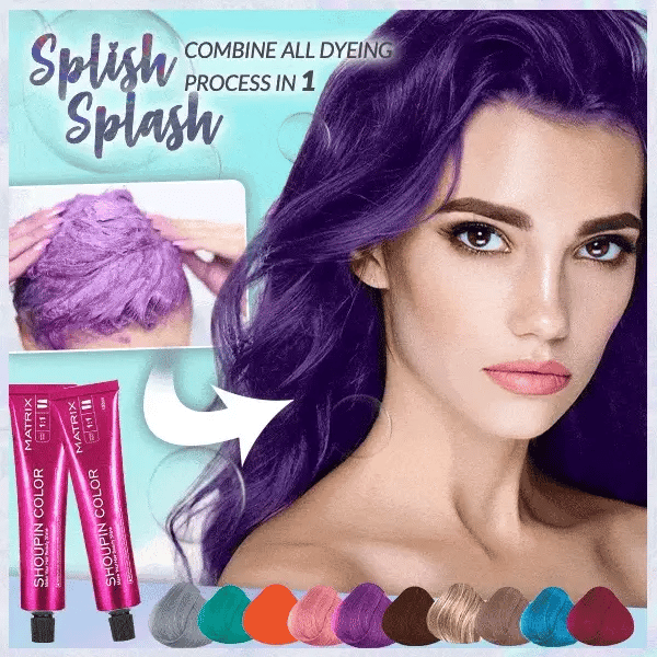 (50% RABATT) Färbfrisch™ Sofortige Farbe Haarfärbeshampoo
